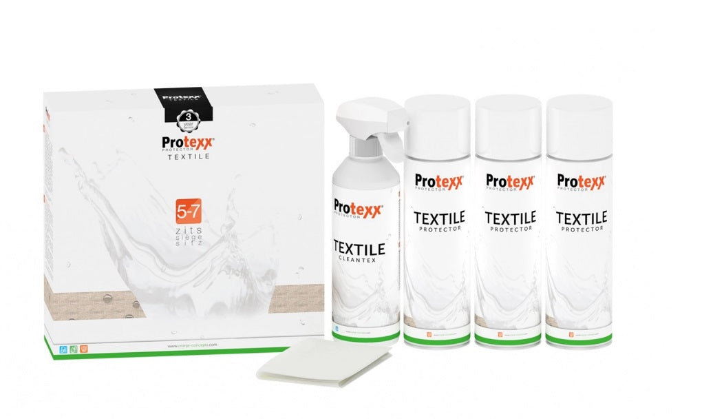 Protexx textile protector - product voor onderhoud van stoffen