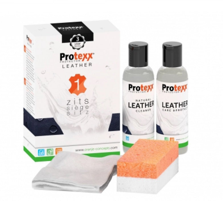 Protexx leather protector - product voor onderhoud van lederen meubels