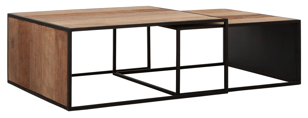 Salontafel Cosmo vierkant, set van 2 - DTP