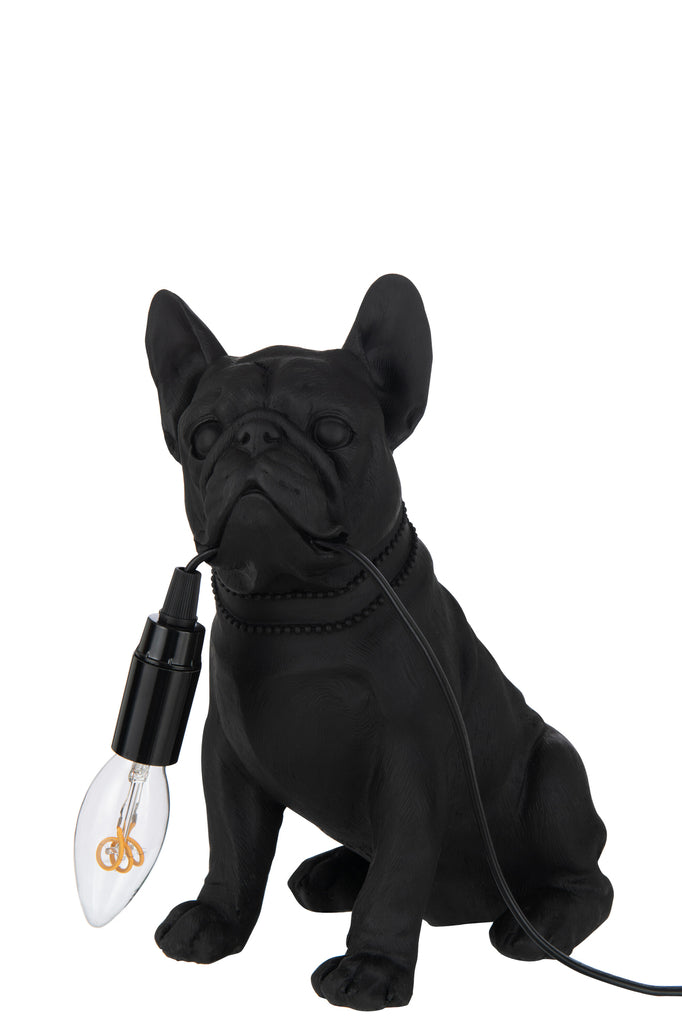 Lamp Bulldog Poly Zwart JL