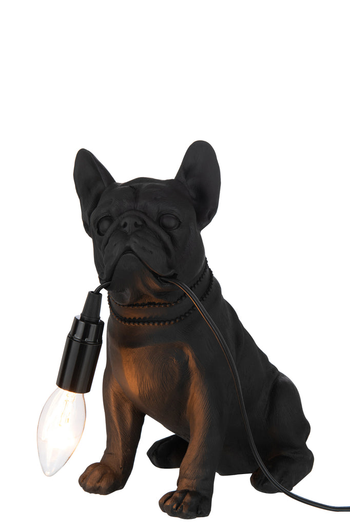 Lamp Bulldog Poly Zwart JL