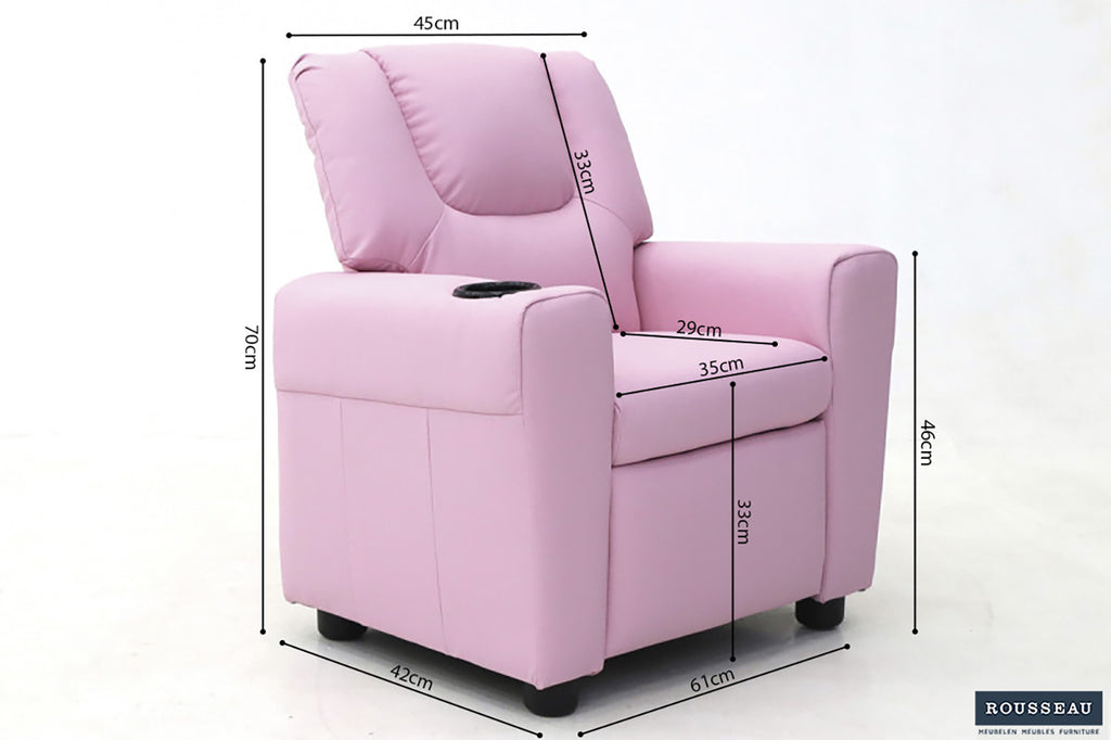 Mini-Relax 'Renée' PU roze RS