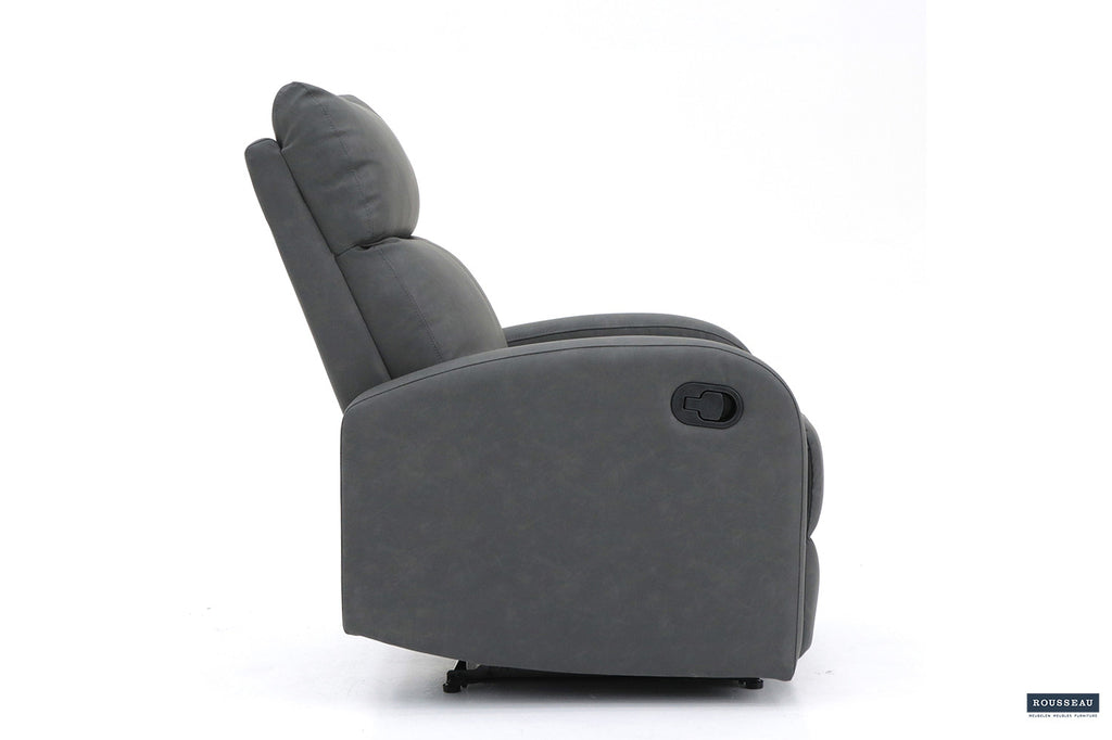 Relaxfauteuil 'France' PU zwart RS