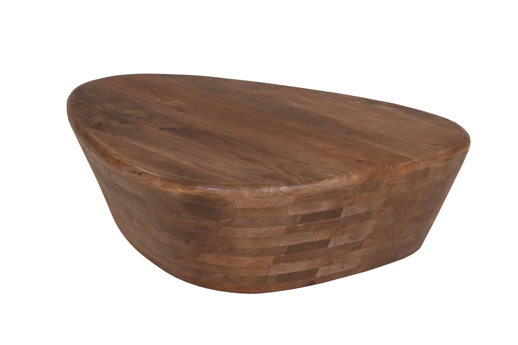 Salontafel 'Evan' Mango hout lichtbruin RS