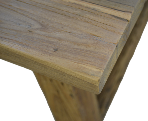 Salontafel Lawas - 120x70x45 - Natuurlijk - Oud rustiek teakhout