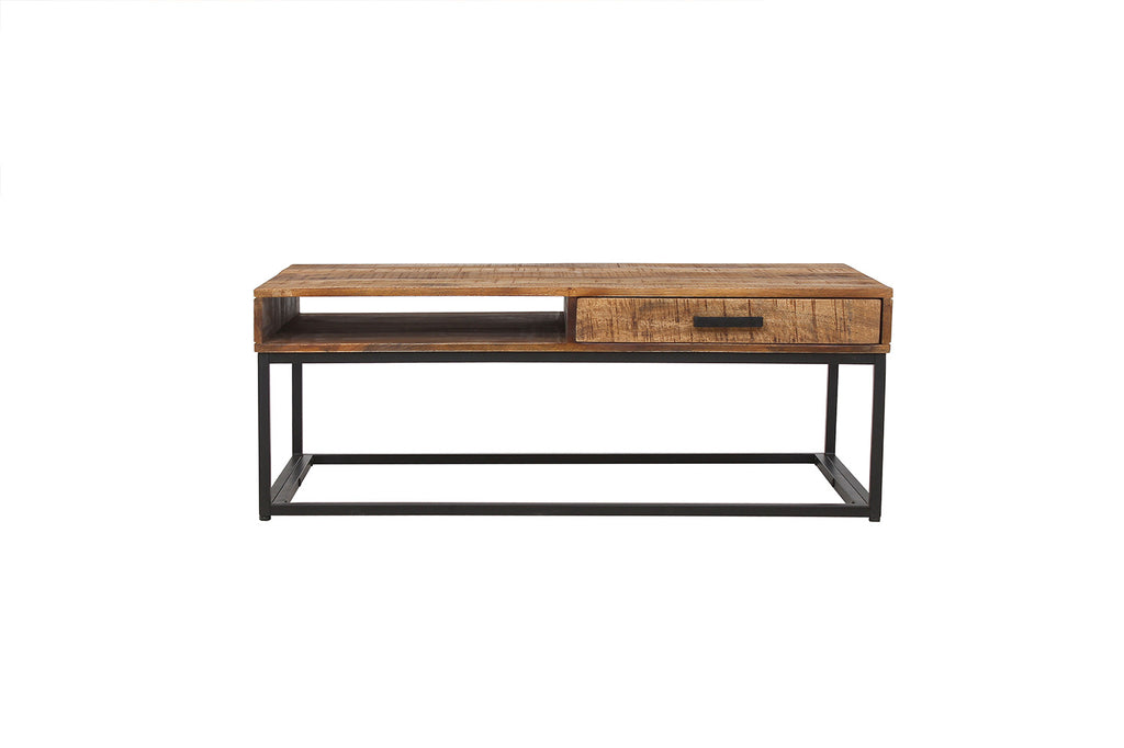 Salontafel 'Madeira' 120 met lade mango hout RS