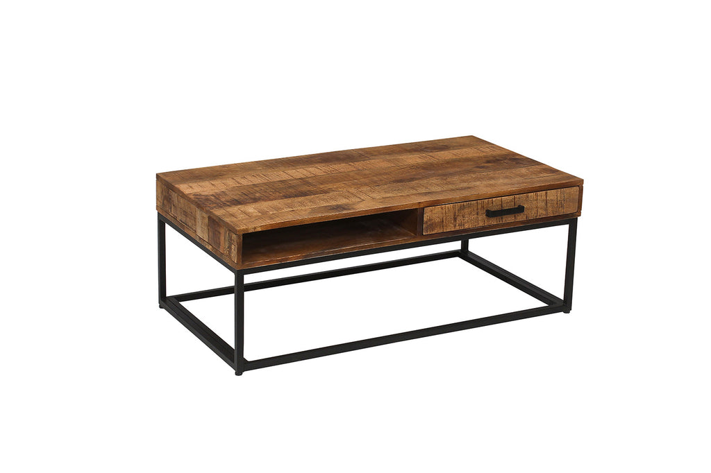 Salontafel 'Madeira' 120 met lade mango hout RS