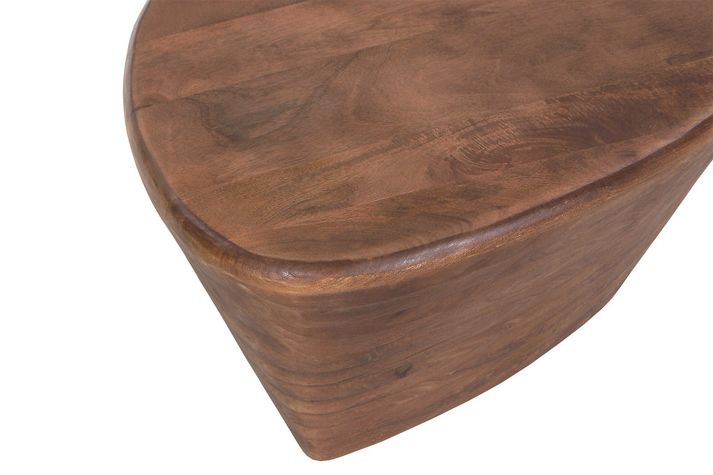 Salontafel 'Matteo' Mango hout lichtbruin RS