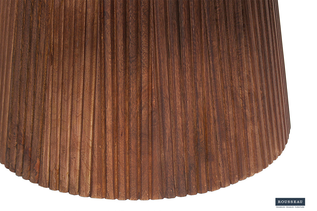 Salontafel 'Miguel' 80 rond mango hout lichtbruin RS