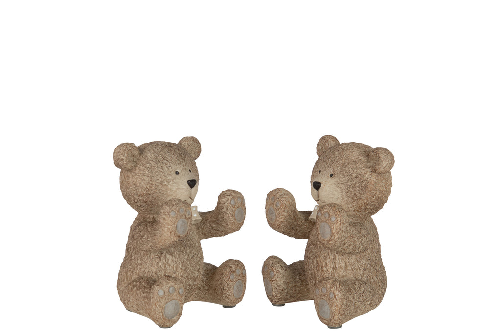 Boekensteun Teddy Poly Lichtbruin - JL