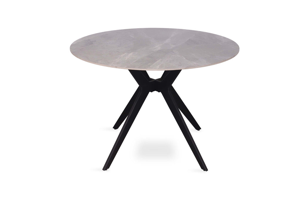 Tafel 'Apollo' 110 rond steen Italiaans grijs RS