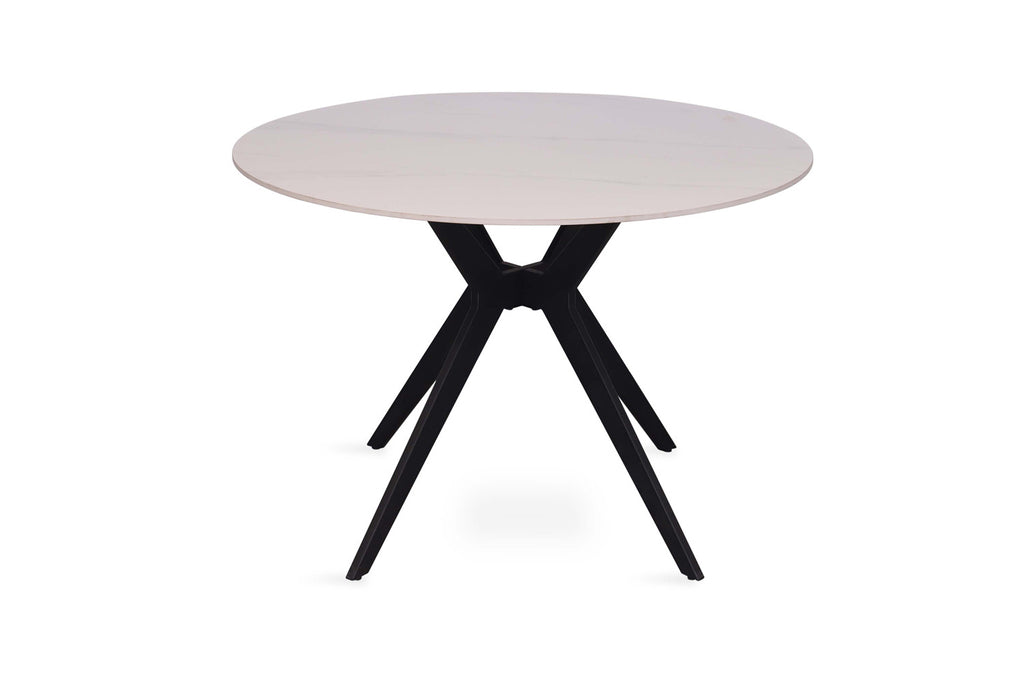 Tafel 'Apollo' 110 rond steen wit RS