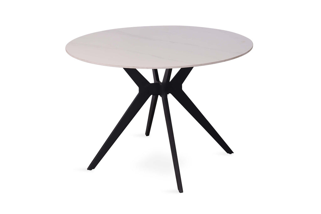 Tafel 'Apollo' 110 rond steen wit RS