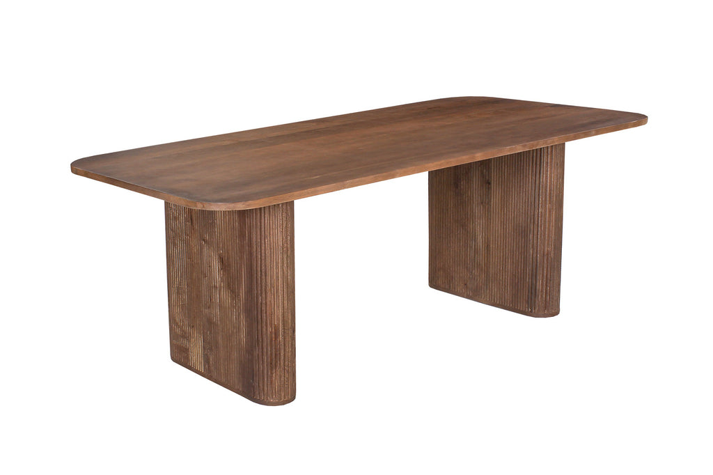 Tafel 'Jean' 200 Deens ovaal mango hout lichtbruin RS