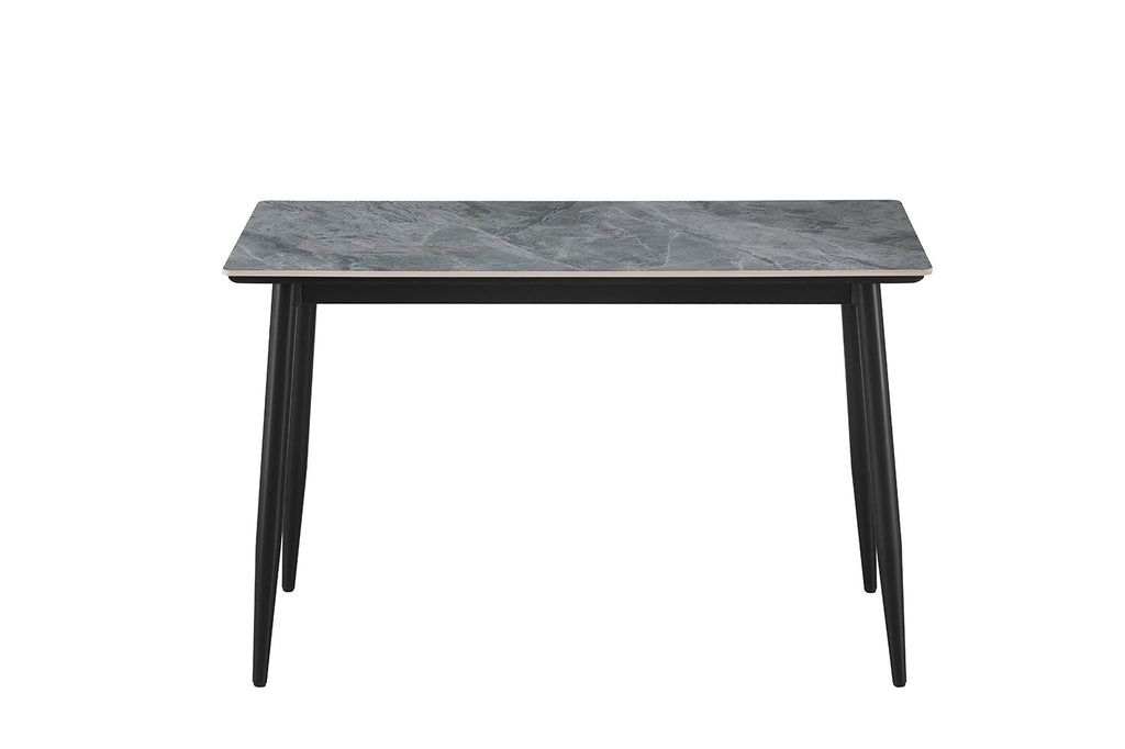 Tafel 'Kenzo' 120 rechthoekig steen grijs RS