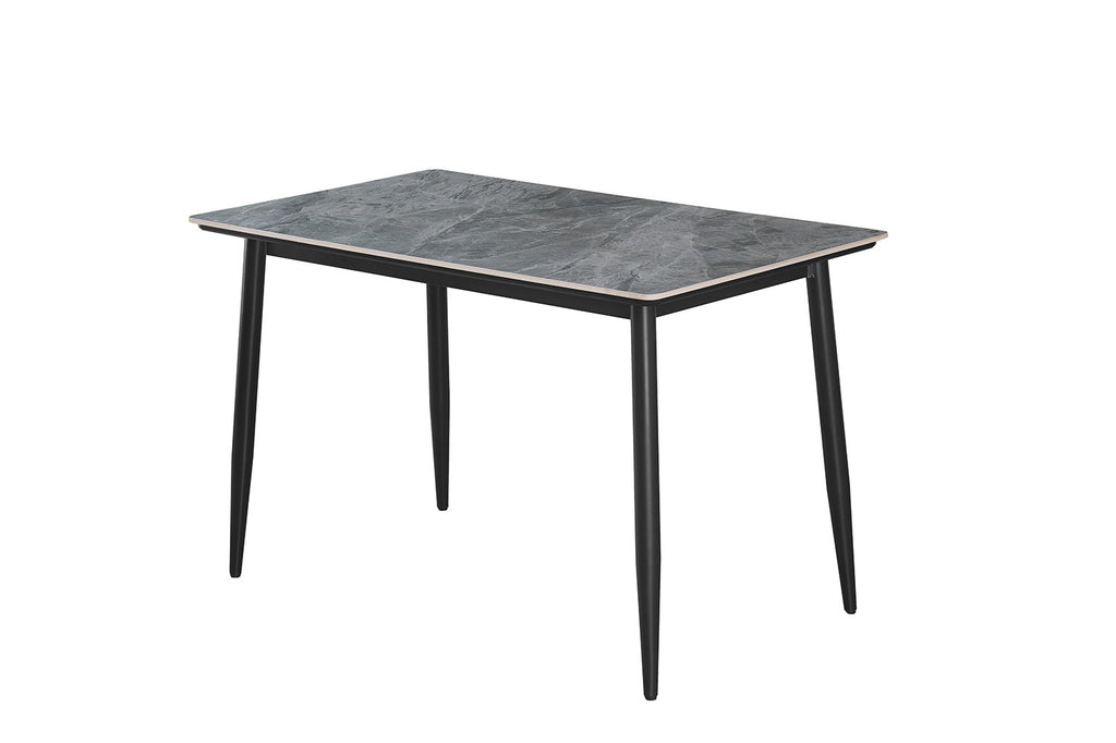 Tafel 'Kenzo' 120 rechthoekig steen grijs RS