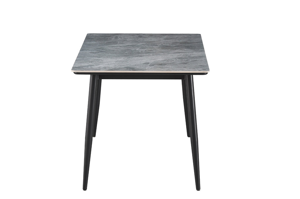 Tafel 'Kenzo' 140 rechthoekig steen grijs RS