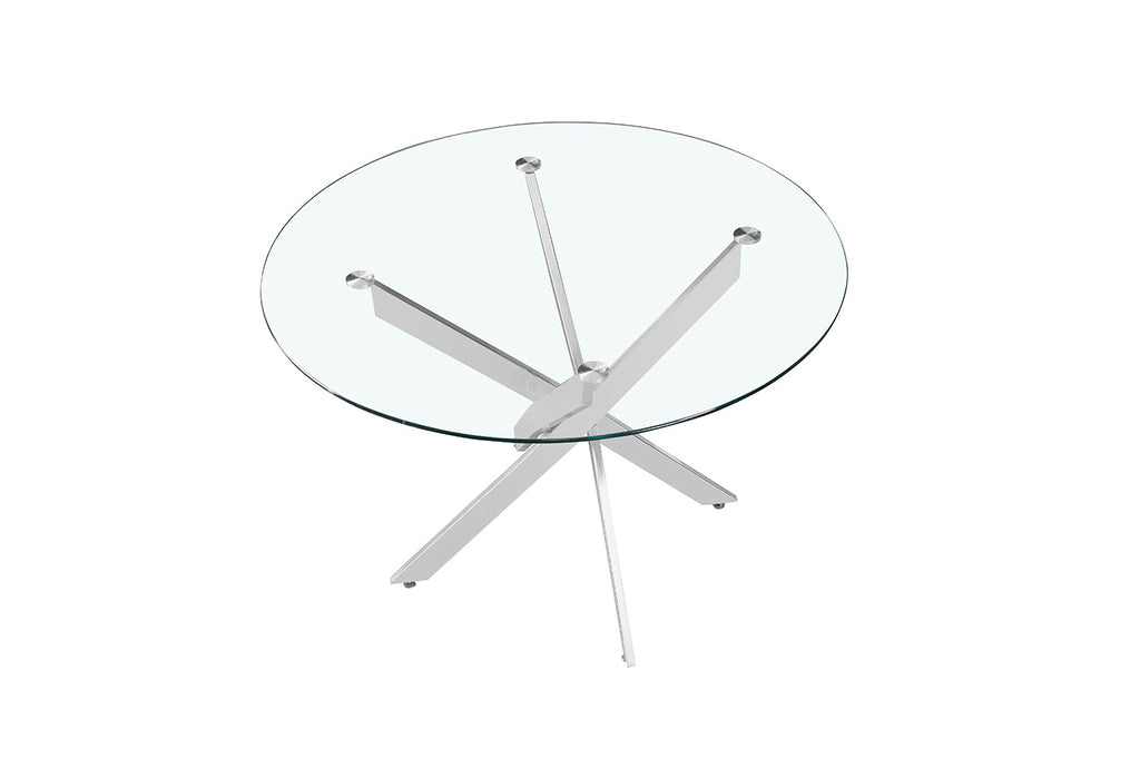 Tafel 'Lasi' 120 rond glas RS