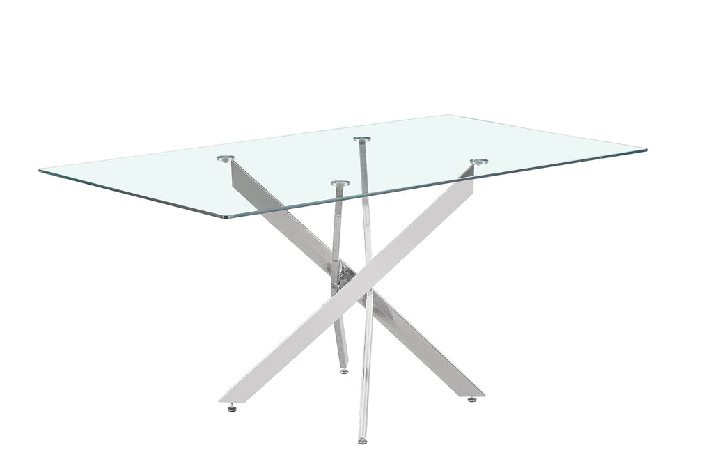 Tafel 'Lasi' 160 glas RS