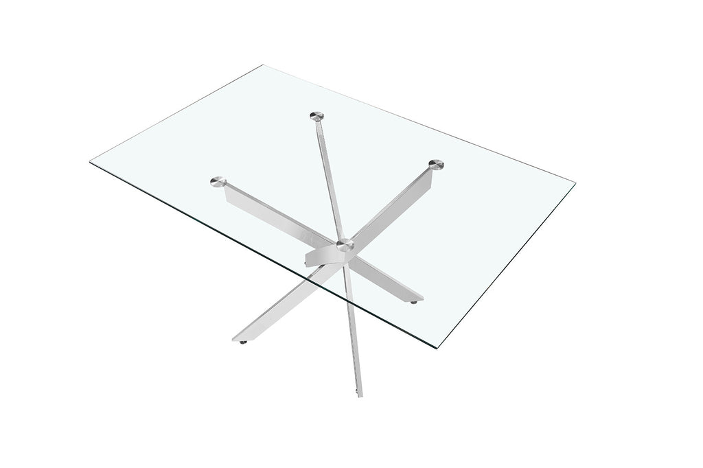 Tafel 'Lasi' 160 glas RS