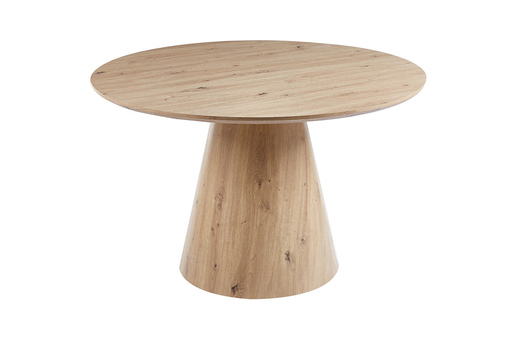 Tafel 'Tigo' 120 rond decor oude eik RS