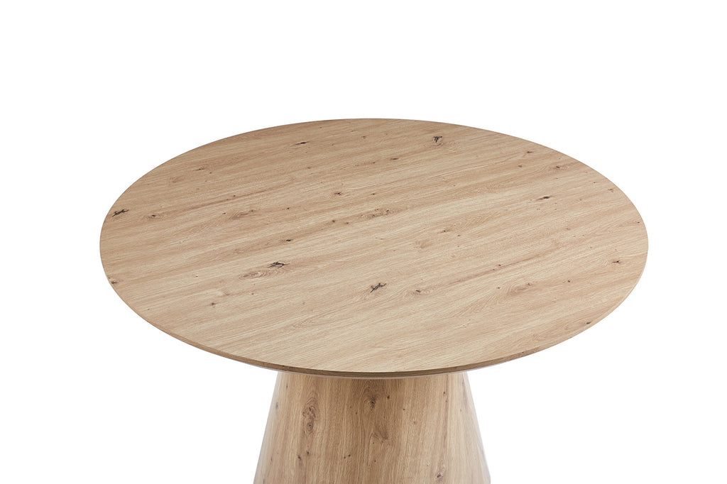 Tafel 'Tigo' 120 rond decor oude eik RS