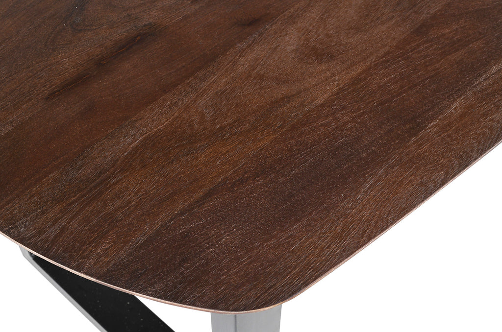 Tafel 'Tommy' 220 deens ovaal mango hout bruin RS