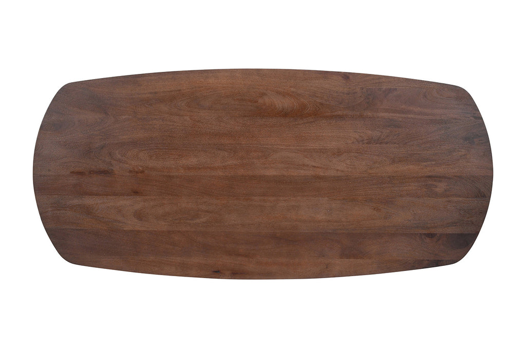 Tafel 'Tommy' 220 deens ovaal mango hout bruin RS