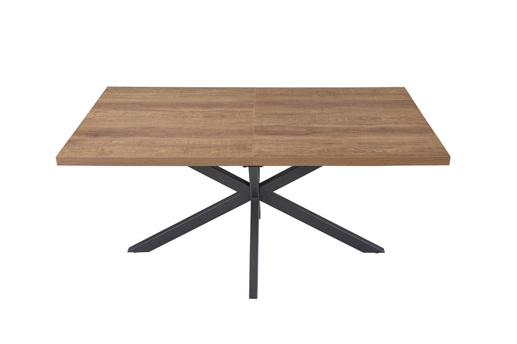 Uitschuifbare tafel 'Kos' 160-200 cm Donkerbruin RS