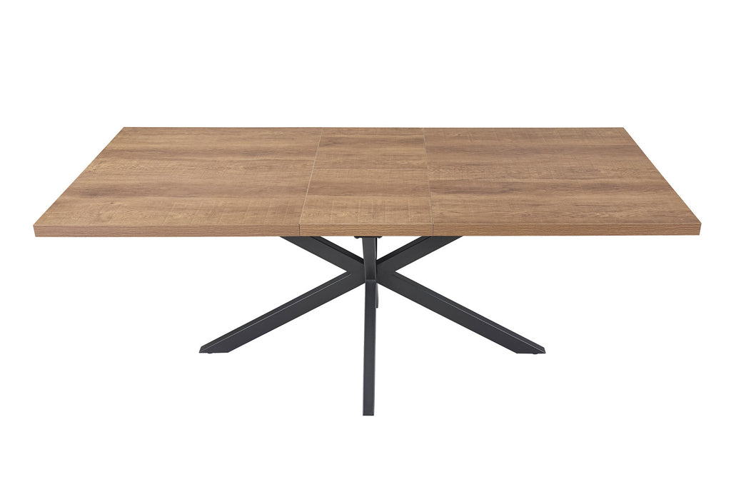 Uitschuifbare tafel 'Kos' 160-200 cm Donkerbruin RS