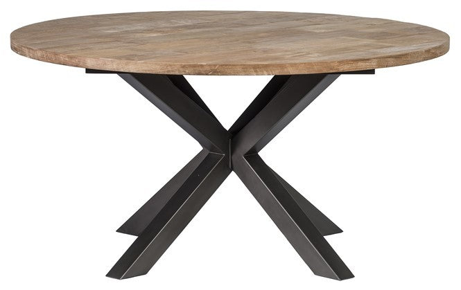 eettafel lin rond